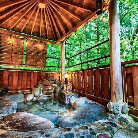 一棟貸切 森のお風呂とアウトドアサウナ 日光雪月花 Villa Exterior foto