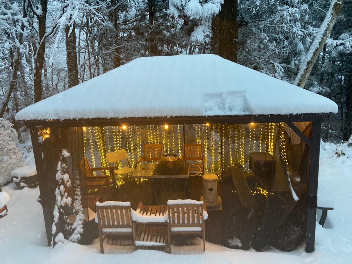 一棟貸切 森のお風呂とアウトドアサウナ 日光雪月花 Villa Exterior foto